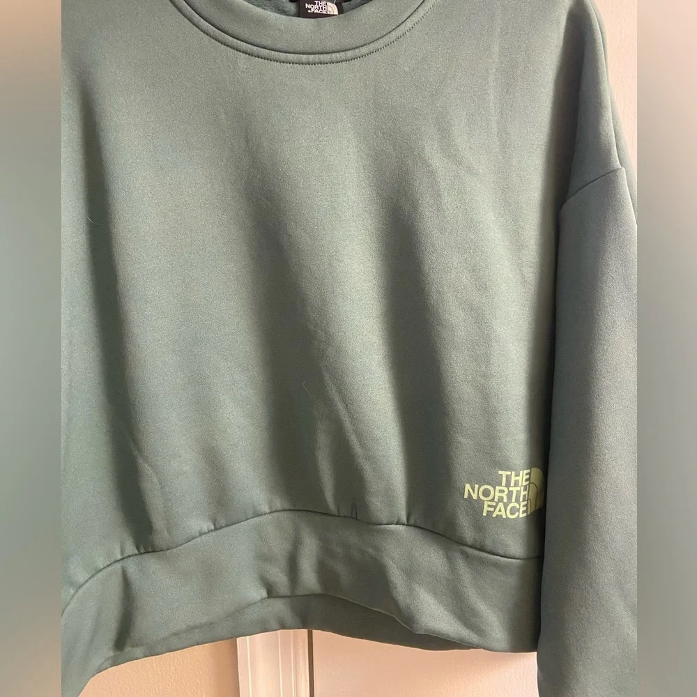 The north face horizon performance fleece crewneck sweatshirt relaxed fit Medium